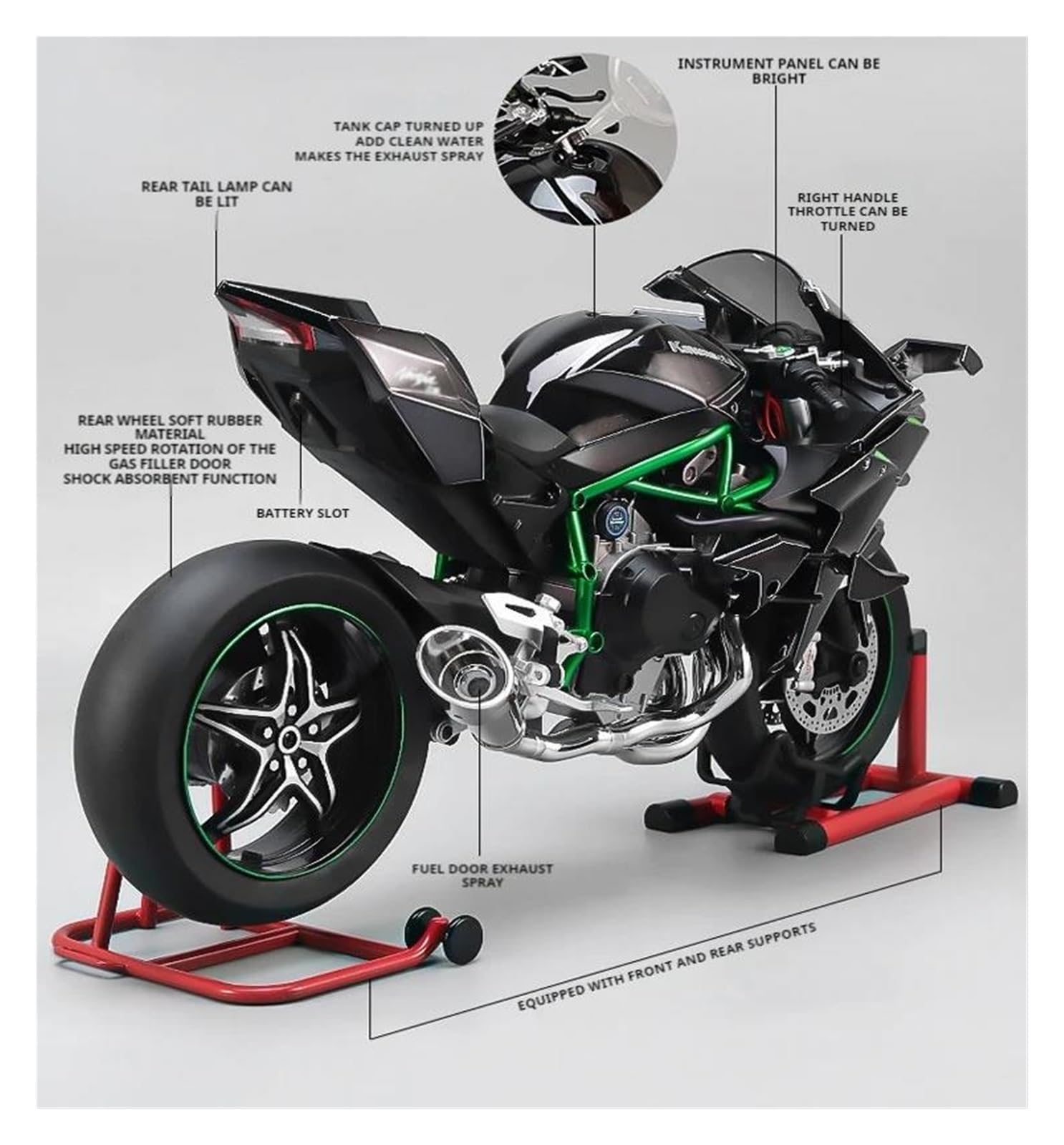 1/6 フィギュア Amazon.com: SHAYANZI Mini Simulation Motorcycle Toys 1:6 for